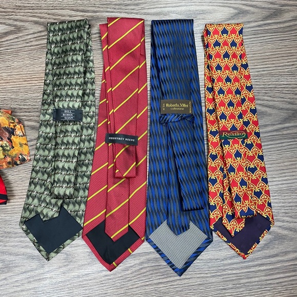 Accessories Lot Of 12 Designer High End Silk Ties Neckties Poshmark